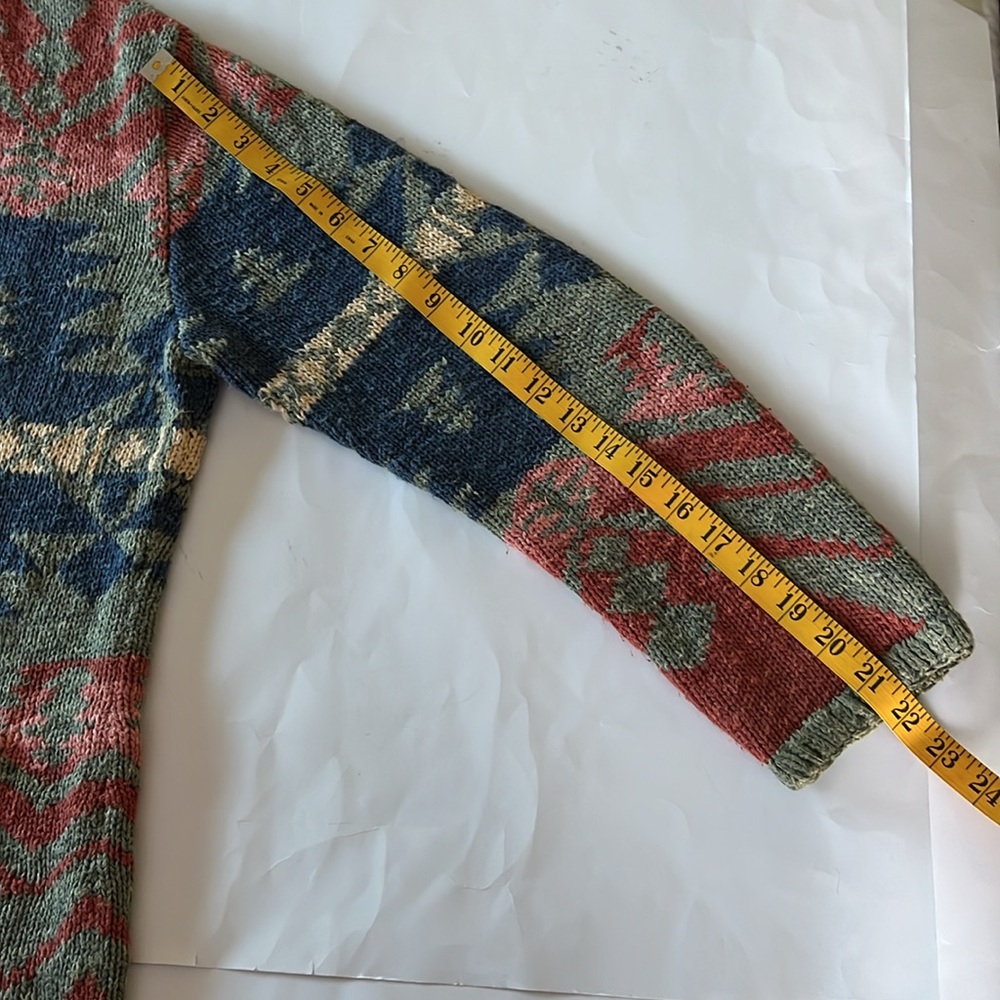Lauren Ralph Lauren Aztec Cardigan - Picture 16 of 16